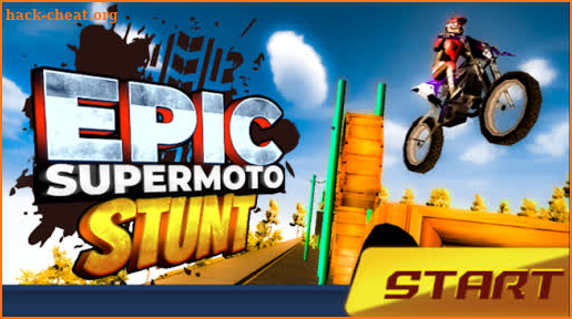 Epic supermoto stunt screenshot