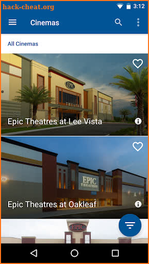 EPIC Theatres screenshot
