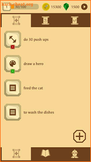 Epic to-do list: gamified task scheduler screenshot