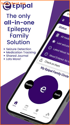 Epipal: Epilepsy Seizure Alert screenshot