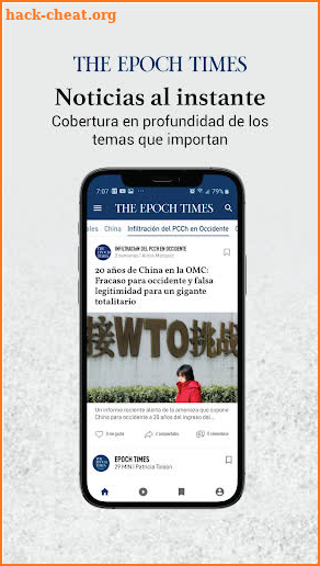 Epoch Times Español screenshot