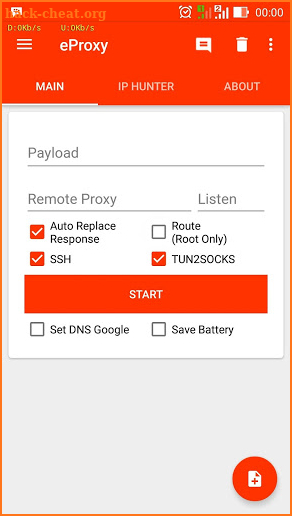 eProxy For Android screenshot