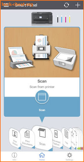 Epson Smart Panel screenshot