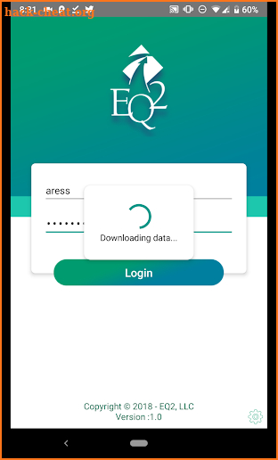 EQ2 Mobile Application screenshot