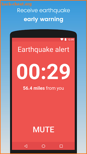 eQuake - Earthquake Alerts screenshot