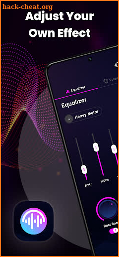 Equalizer, Bass Booster Volume screenshot