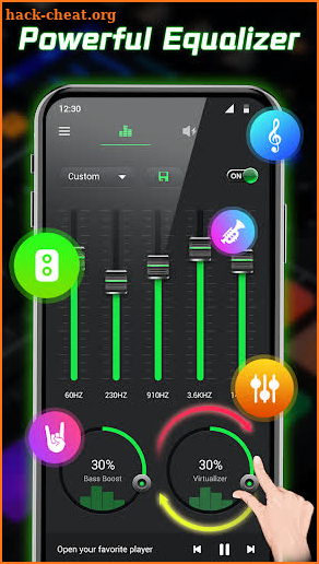 Equalizer- Bass Booster&Volume screenshot