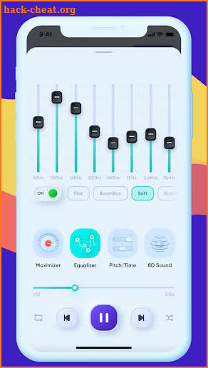Equalizer Bass Volume Booster screenshot