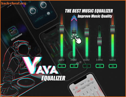 Equalizer Sound Booster - VAVA EQ Music Bass Boost screenshot