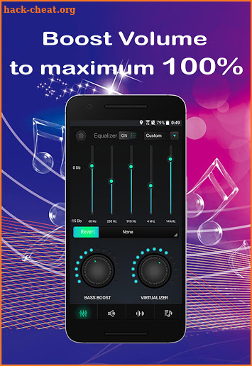 Equalizer Sound Booster Volume Booster for Android screenshot