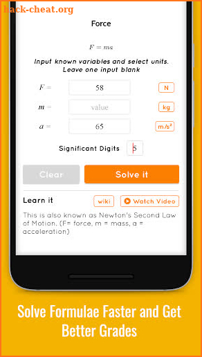 Equate Formula Solver | Solve, Learn for FREE! screenshot