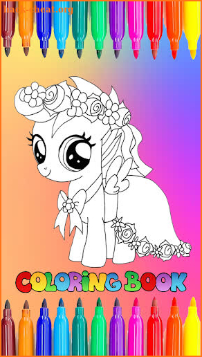 Equestria Coloring Book For Pony screenshot