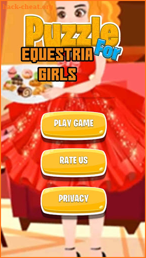 Equestria Princess girls puzzle screenshot