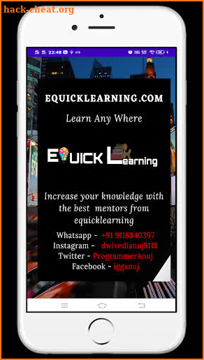 Equick Learning screenshot