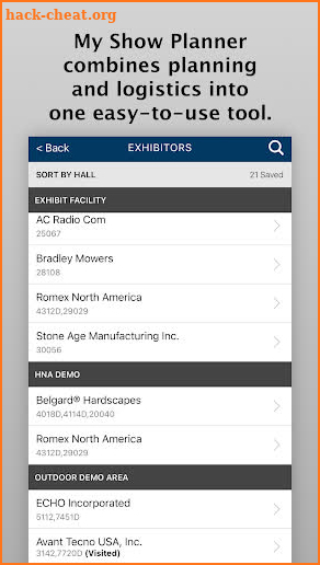 Equip Exposition App screenshot