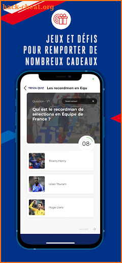 Équipe de France de Football screenshot