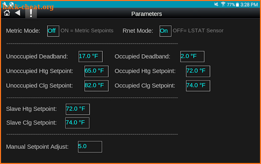 Equipment Touch (ALC) screenshot