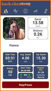 EquiTrack  - GPS Horse Trainer screenshot