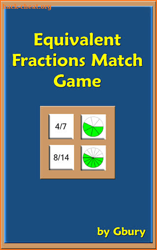 Equivalent Fractions Matching screenshot