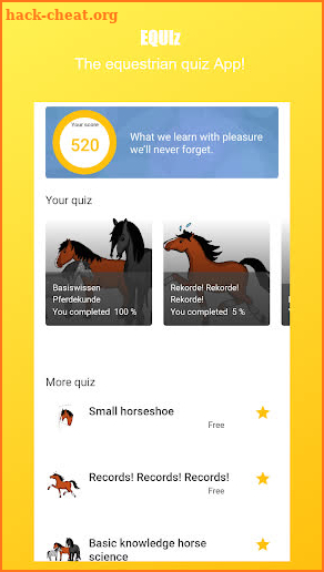 EQUIz - Horse App screenshot