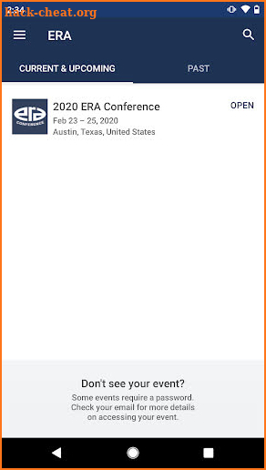 ERA Conference screenshot