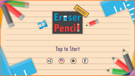 Eraser vs Pencils - Journey screenshot