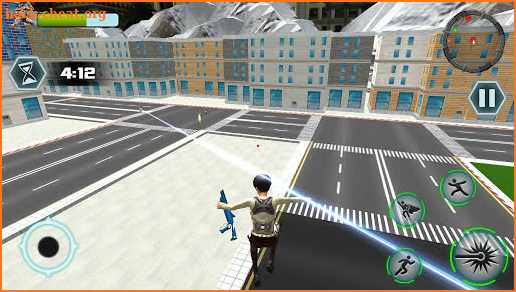 Eren Battle on Titan screenshot