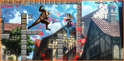 Eren Jaeger Fly For Attack Of Titan screenshot