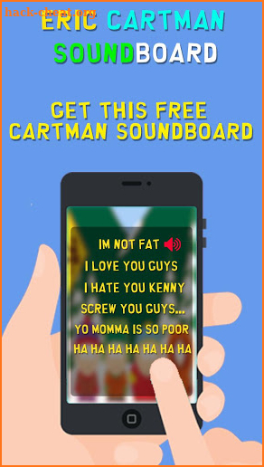 Eric Cartman Soundboard screenshot