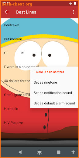 Eric Cartman Soundboard - Adfree Version screenshot