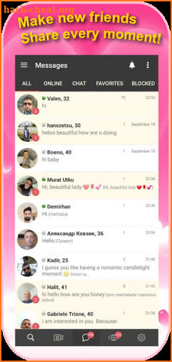 Erra Chat App to Make Friends screenshot