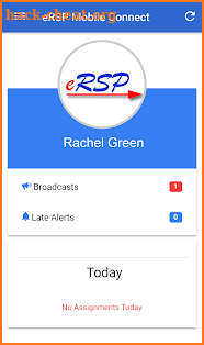 eRSP Mobile Connect screenshot