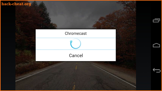 ES Chromecast plugin screenshot
