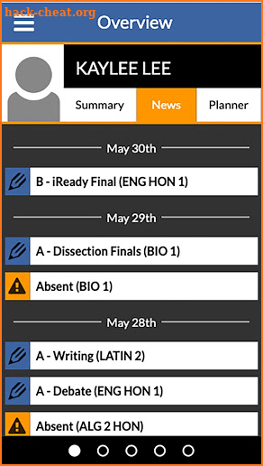 Escambia County School District Families Portal screenshot