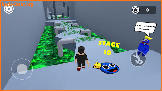 Escape Blue Monster Friend screenshot