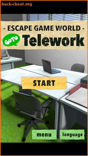 Escape game Go to telework screenshot