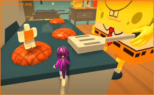 Escape Obby Sponge Roblx Mod screenshot