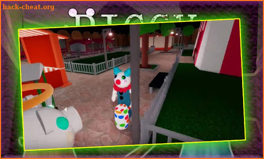 Escape Piggy Roblx's Clowny Granny Obby House screenshot