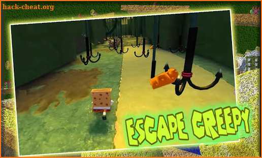 Escape the creepy sponge! Bikini's Obby Mod screenshot