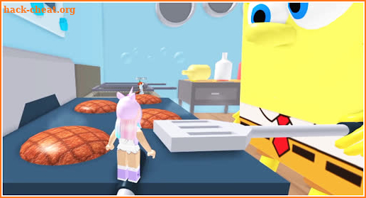 Escape The Sponge In Bikini Bottom Horror Obby Mod screenshot