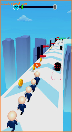 Escape Us: Stickman Crowd Race 3D Runner screenshot