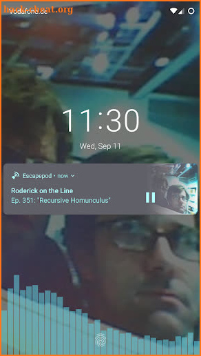 Escapepod Podcast Player screenshot