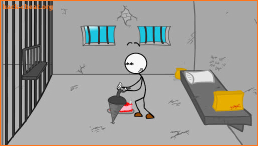 Escaping the prison, funny adventure screenshot