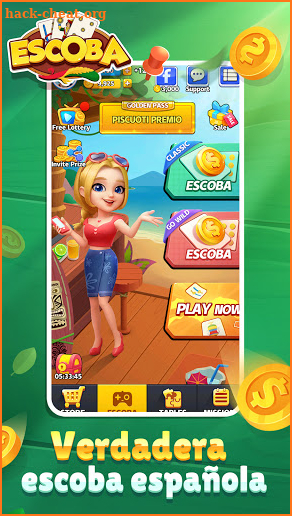 Escoba Online: Spanish card game screenshot