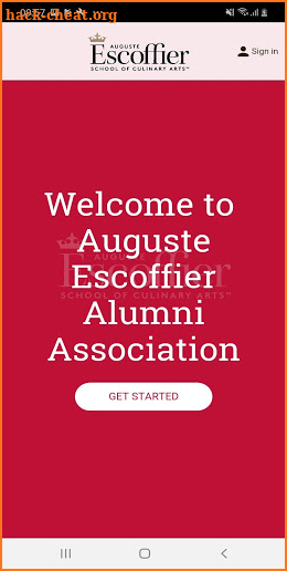 Escoffier Alumni Association screenshot