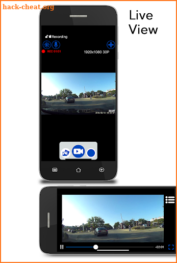 Escort M1 Dash Cam screenshot