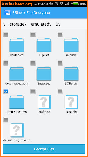 ESLock File Recovery screenshot