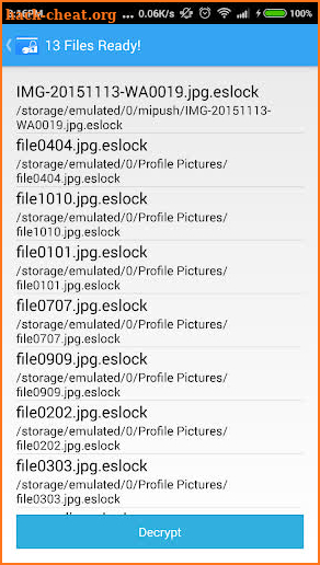ESLock File Recovery screenshot