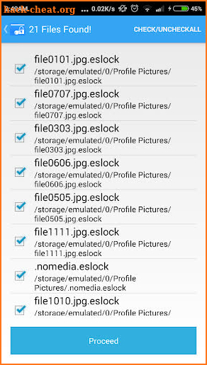 ESLock File Recovery Lite screenshot
