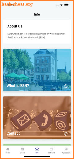 ESN Groningen screenshot
